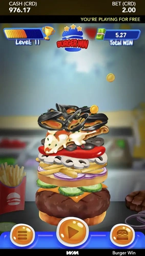 Reseñas del juego Burger Win