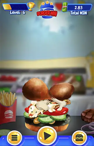 Reglas del juego Burger Win